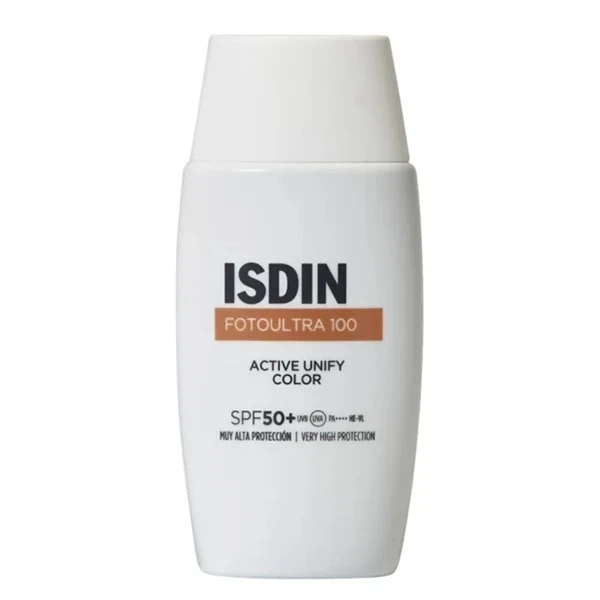 ضدآفتاب اکتیویونیفای‌ایززدیین‌spf50 رنگی ضدلک حجم 50میل