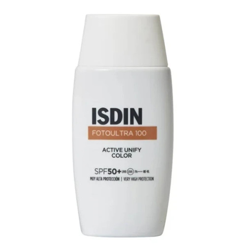 ضدآفتاب اکتیویونیفایایززدیینspf50 رنگی ضدلک حجم 50میل