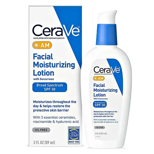 لوسیون مرطوب کننده روز سراوی SPF50 (پوست نرمال تا خشک) 89میل